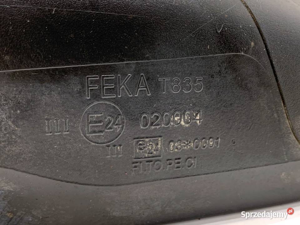 LUSTERKO LEWY PEUGEOT BIPPER Minivan BIAŁY