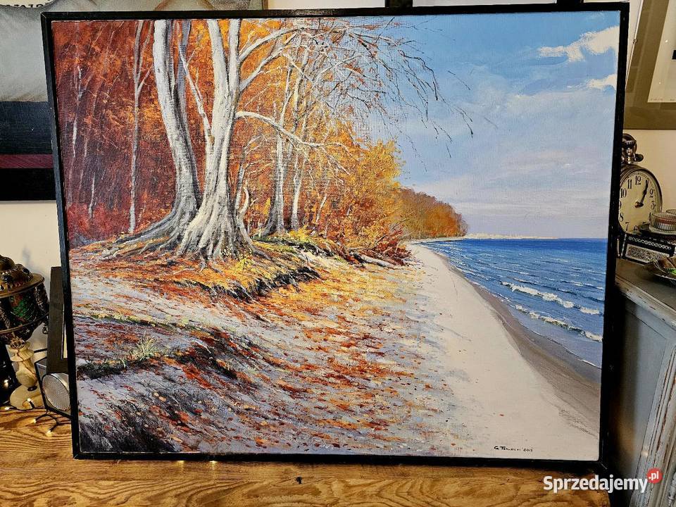 Pejzaż nadmorski duzy format Gdynia