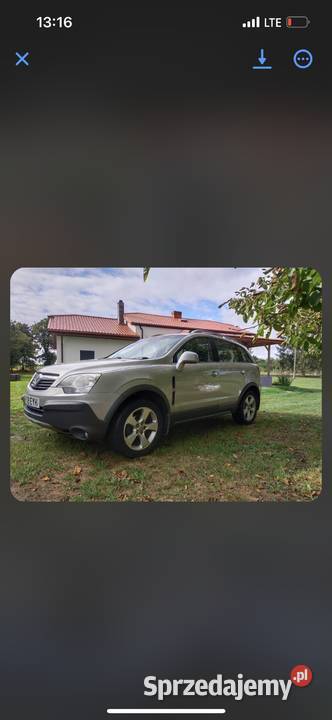 Opel antara Anglik na części Antara Motoryzacja Hrubieszów