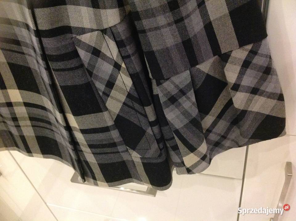 Płaszczyk Kurteczka damska ZARA BASIC S Krata Nowa Sól sprzedam