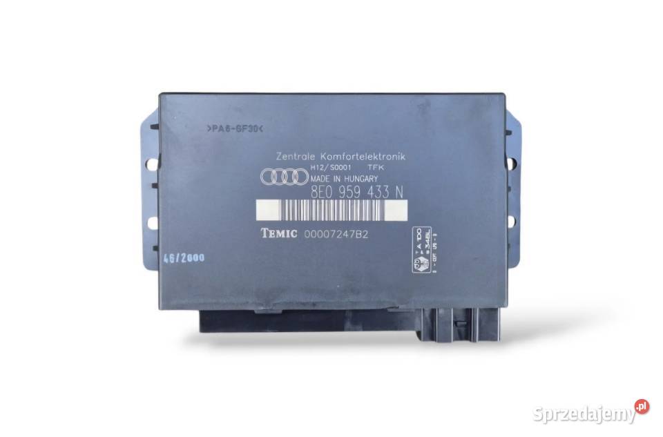MODUŁ KOMFORTU AUDI A4 B6 AUDI A4 B7 8E0959433N Działoszyce