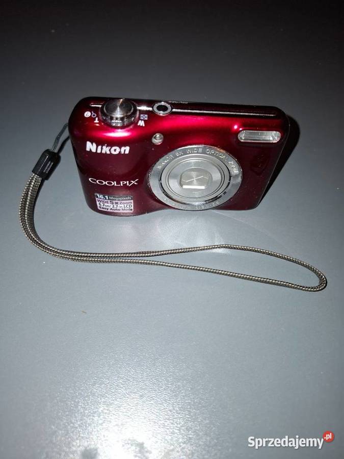 Nikon Coolpix L27 161MP 5x Zoom Stan Czerwony Sochaczew