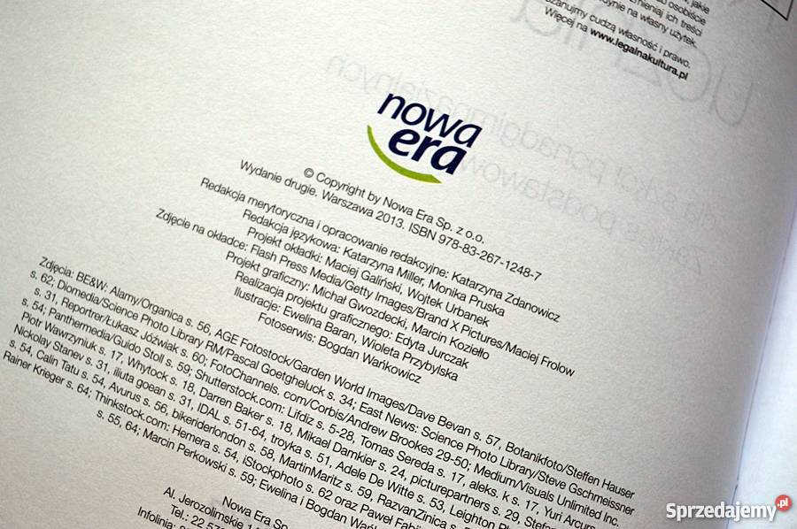 Biologia na czasie 1 Karty pracy ucznia Nowa Era Bydgoszcz