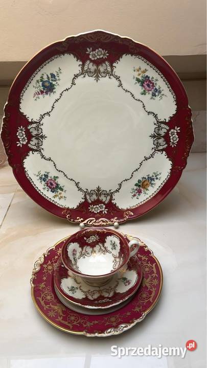 Wielka Patera Koningl pn Tettau Import Znana Gdańsk