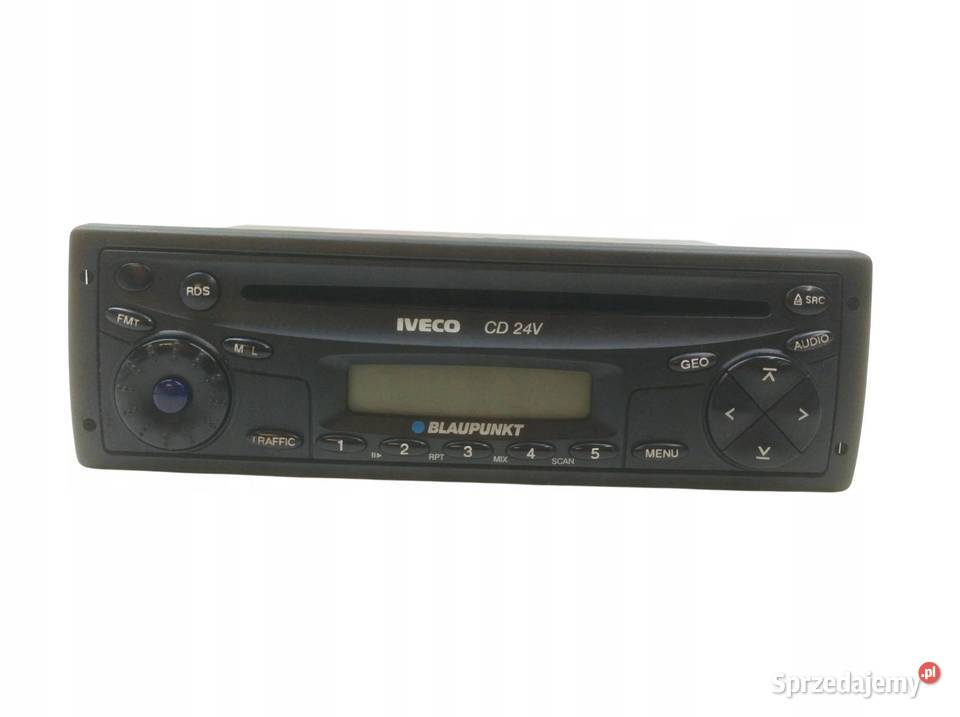 RADIO BLAUPUNKT CD 24V KOPARKA CIĘŻARÓWKA Iveco