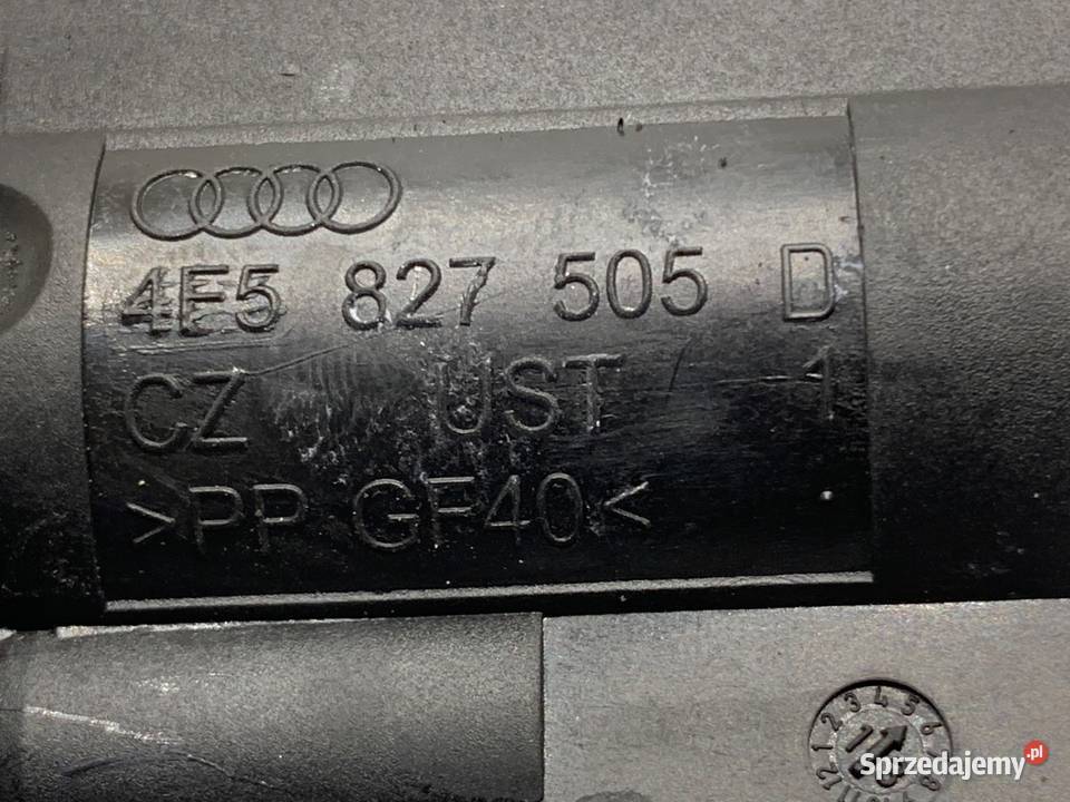 ZAMEK KLAPY TYŁ AUDI A4 B8 SedanLimuzyna osobowe Zamki, wkładki i kluczyki