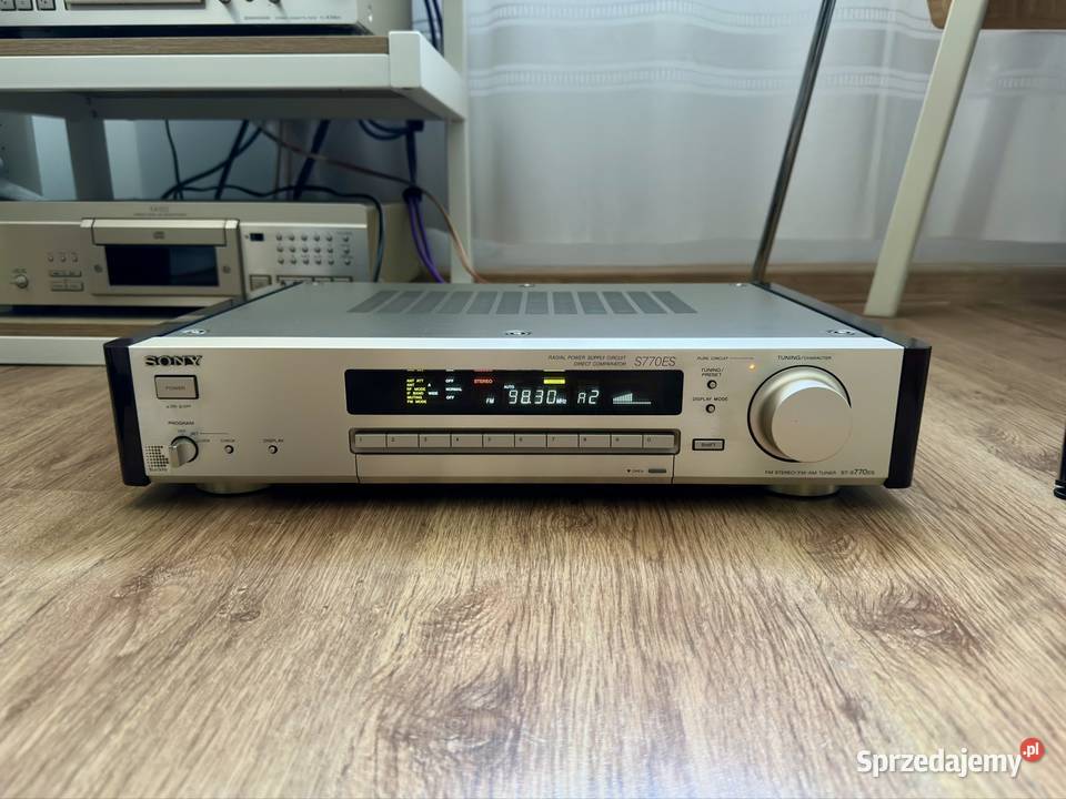 Tuner Sony STS770ES szampański Warszawa
