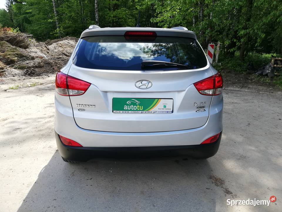 Hyundai ix35 17 CRDI Bezwypadkowy Serwis ASONowy garażowany małopolskie Kalwaria Zebrzydowska