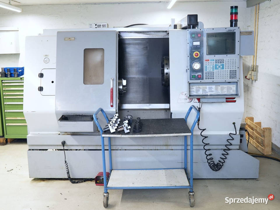 Tokarka CNC HAAS SL 20 HE z Niemiec 2001 Produkcja Zabór