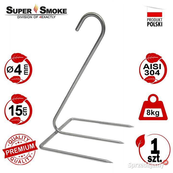 Hak Wędzarniczy Super Smoke do kurczaka 4mm Białystok