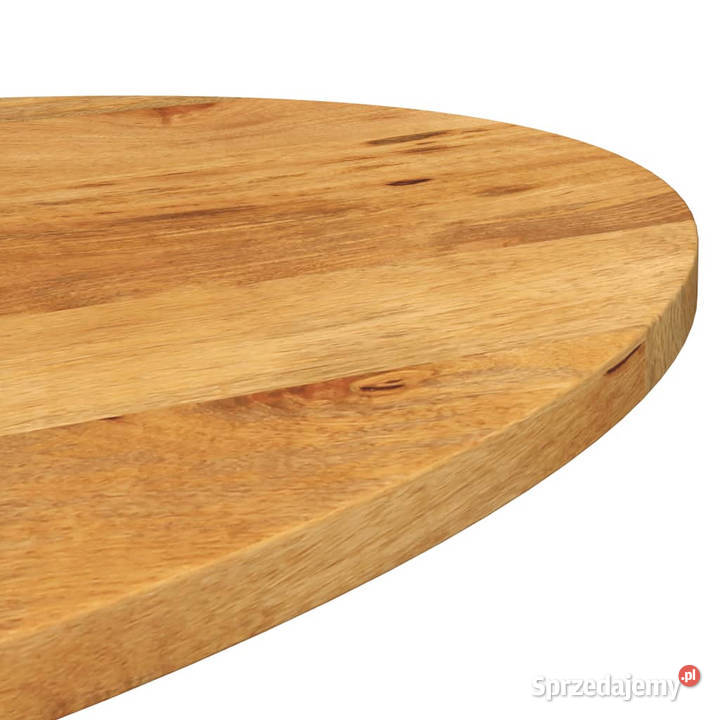 Blat stołu 140x50x38 owalny lite drewno mango Warszawa