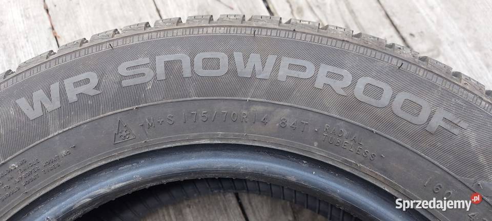 4 opony zimowe 8mm 1757014 Nokian 2021 70 świętokrzyskie Skarżysko-Kamienna