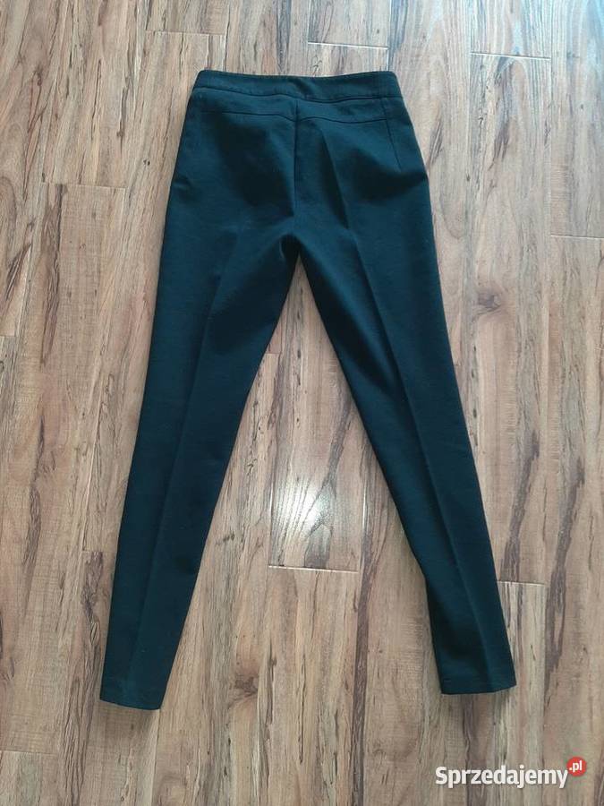 czarne eleganckie spodnie zara stan rozmiar XS Sandomierz
