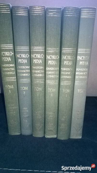 Encyklopedia Powszechna Wydawnictwa Gutenberga Rok wydania 1994 sprzedam