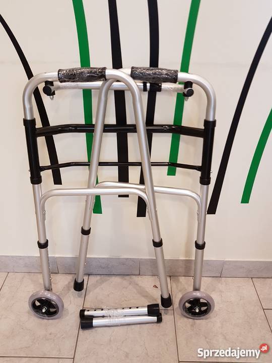 Balkonik stały dwukołowy aluminiowy składany świętokrzyskie sprzedam