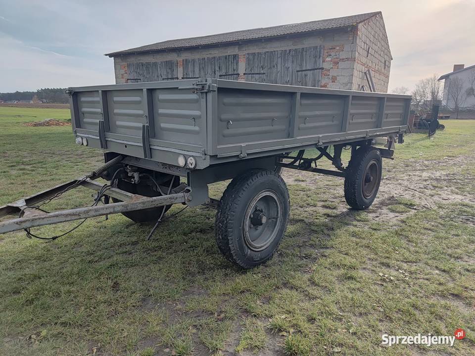 Przyczepa rolnicza jednoosiowa wywrotka i Grabów nad Prosną sprzedam