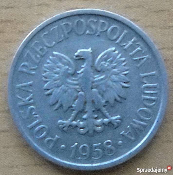 POLSKA5 GROSZY1958 rAL bzŁADNARZADKA Legionowo