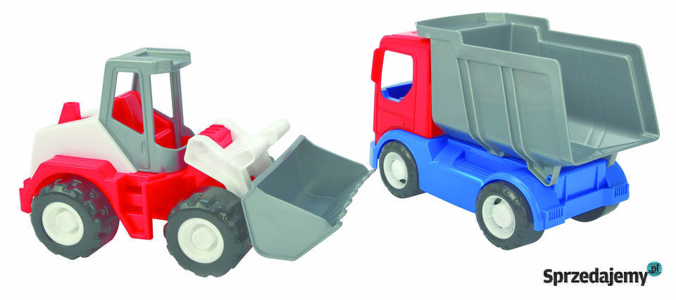 Wader Auto Tech Truck budowlane 2 w kartonie mix Bielsk Podlaski