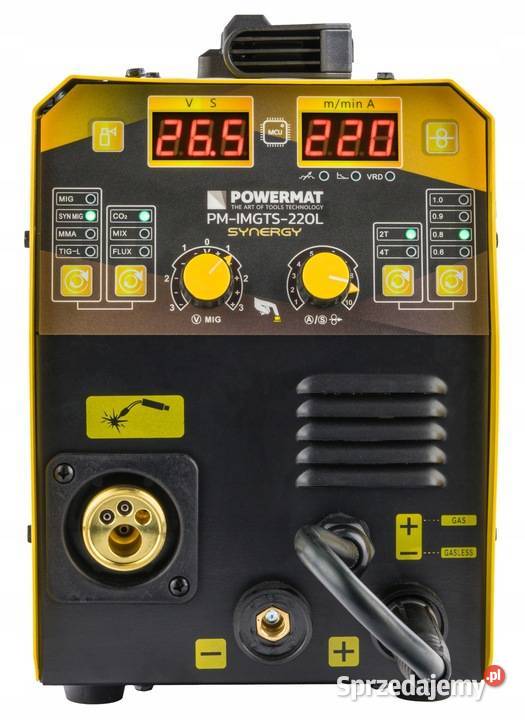 Spawarka Migomat MIG MMA TIG 220A Synergy Półautomaty spawalnicze Katowice