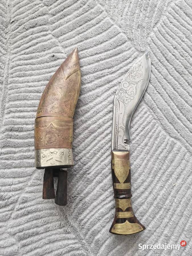 Ozdobny nepalski Kukri Khukuri nóż Warszawa