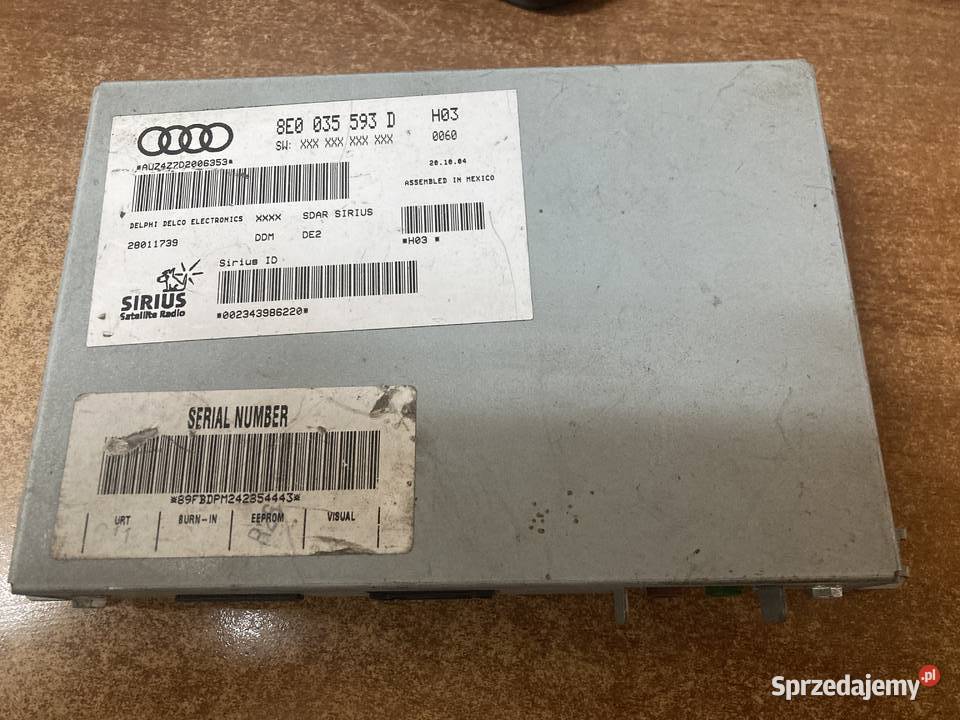 MODUŁ VW PASSAT B6 8E0035593D STEROWNIK wielkopolskie