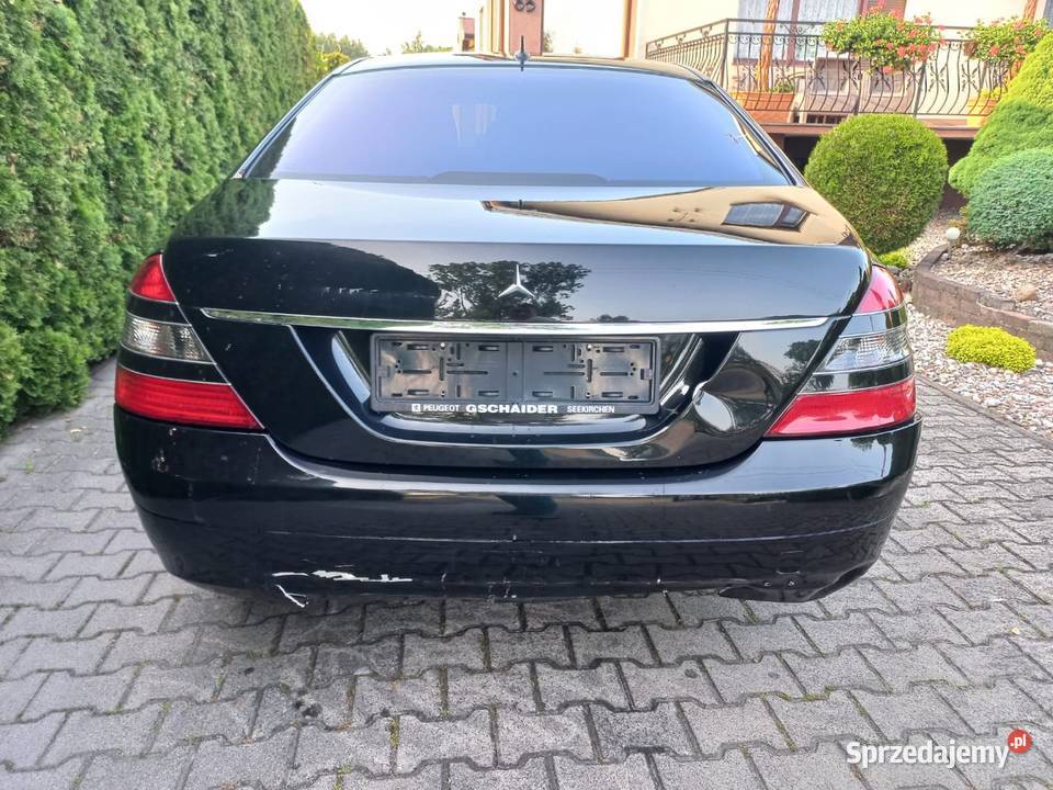 MercedesBenz w221 klasa S bogate wyposażenie 214931km Oleśnica