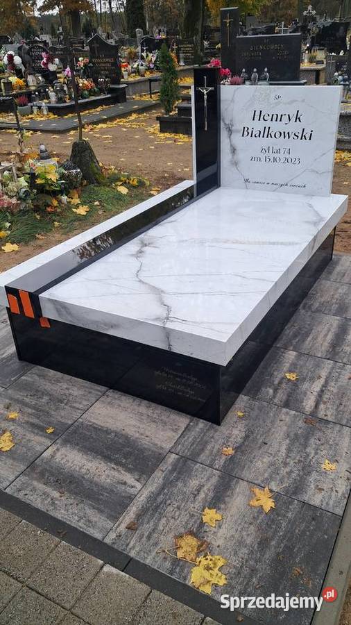 NAGROBKI POMNIKI Z KOMPOZYTU Nowe Grodziczno