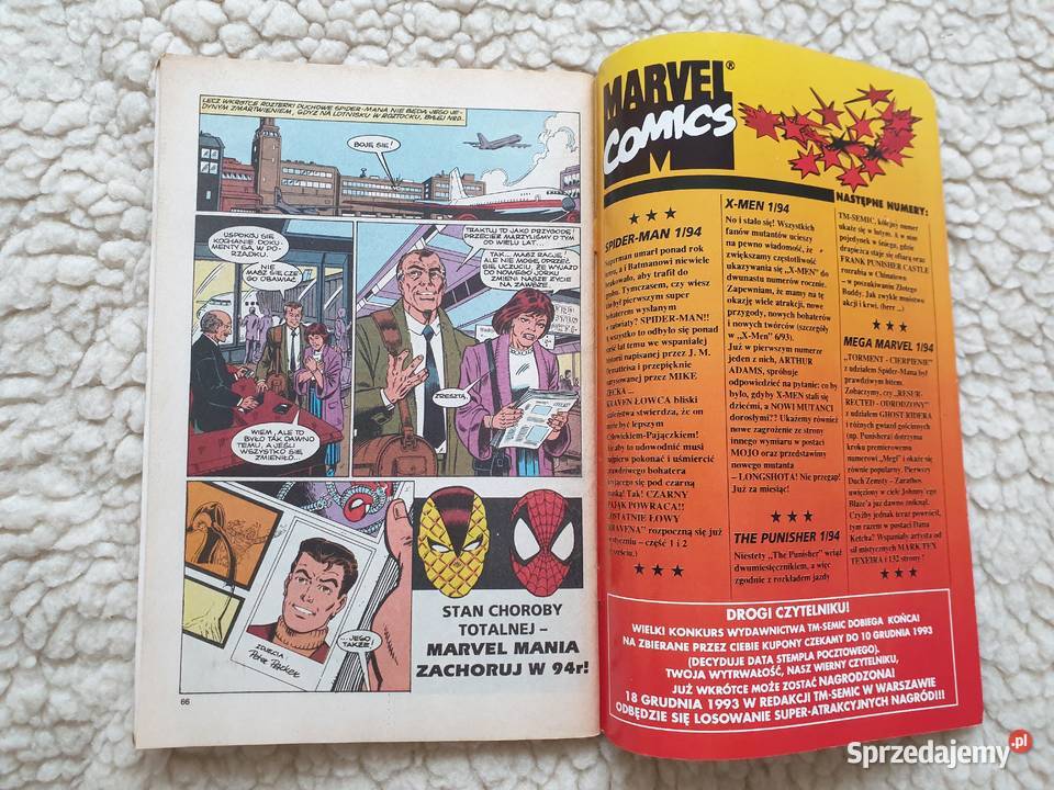 SpiderMan 1293 Plakat Venom Carnage Książki i Podręczniki Gdynia sprzedam