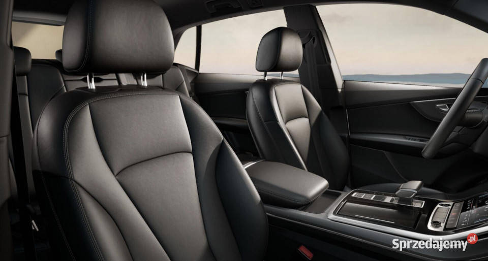 Audi Q8 45 TDI 231 SLine Wersja bazowa biały Pozostałe Warszawa