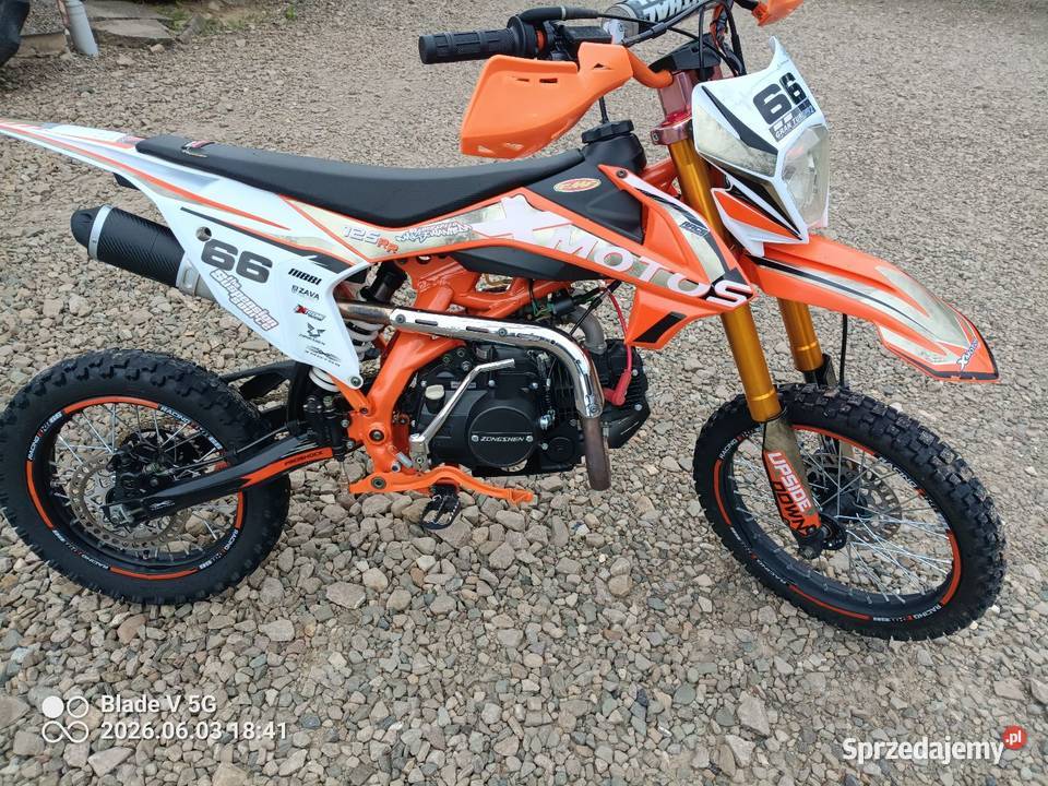 Xmotos 125rr pomarańczowy Pagorzyna