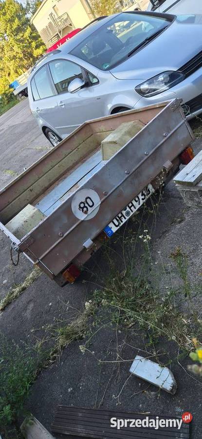 Przyczepka niemiecka z papierami