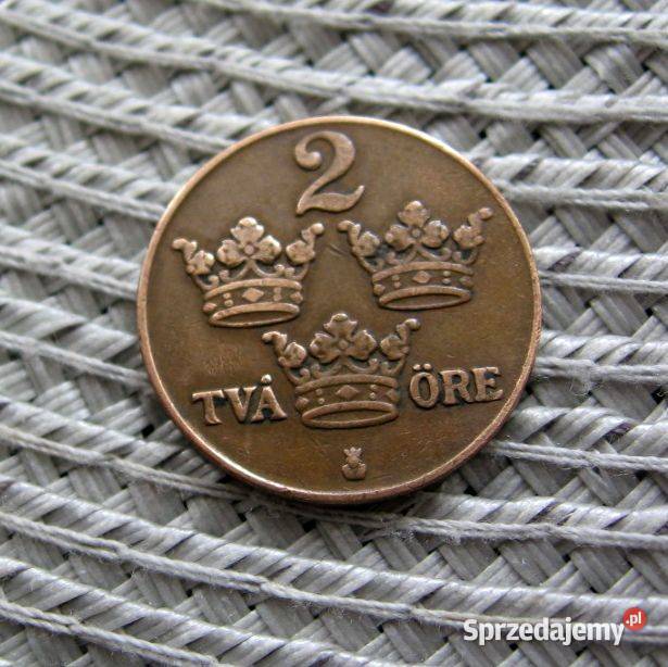 Szwecja 2 Ore 1941r Numizmatyka