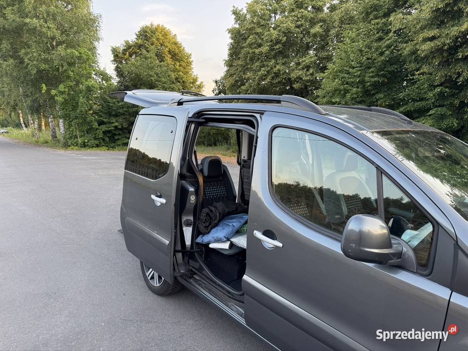 Citroen Berlingo Plus z platformą do wózka relingi dachowe Trzebinia