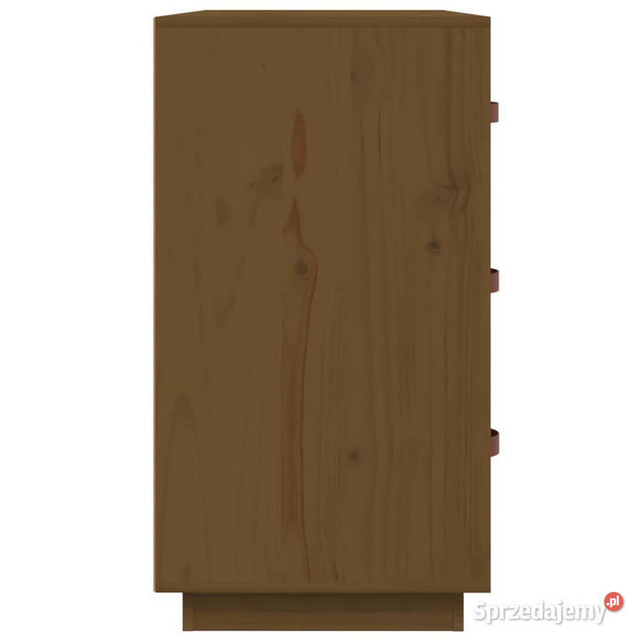 Komoda woskowy brąz 80x40x75 drewno sosnowe Warszawa