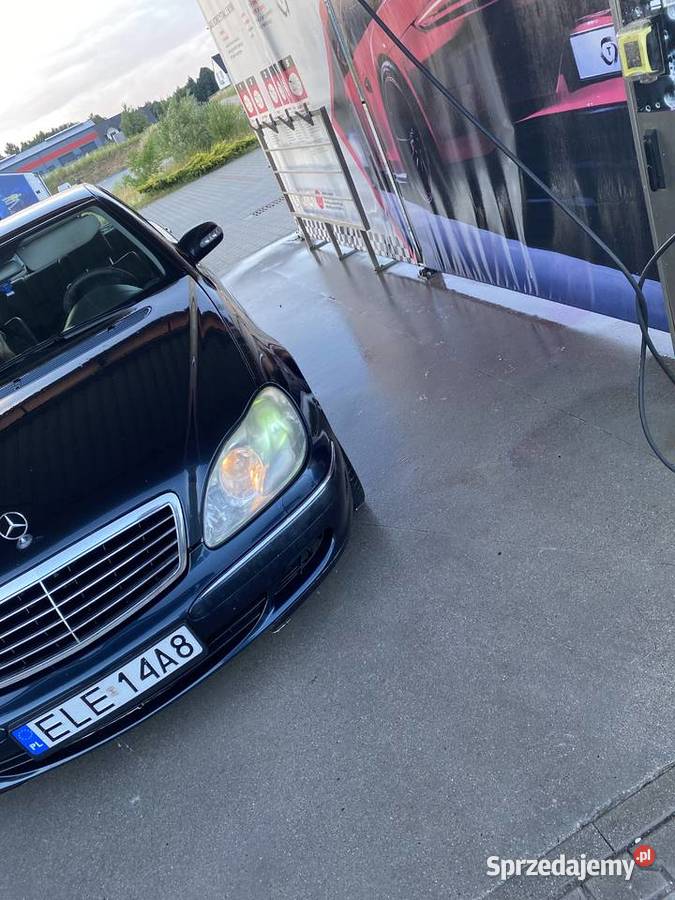 Mercedes S KLASA w220 37 LPG pomorskie Ełganowo