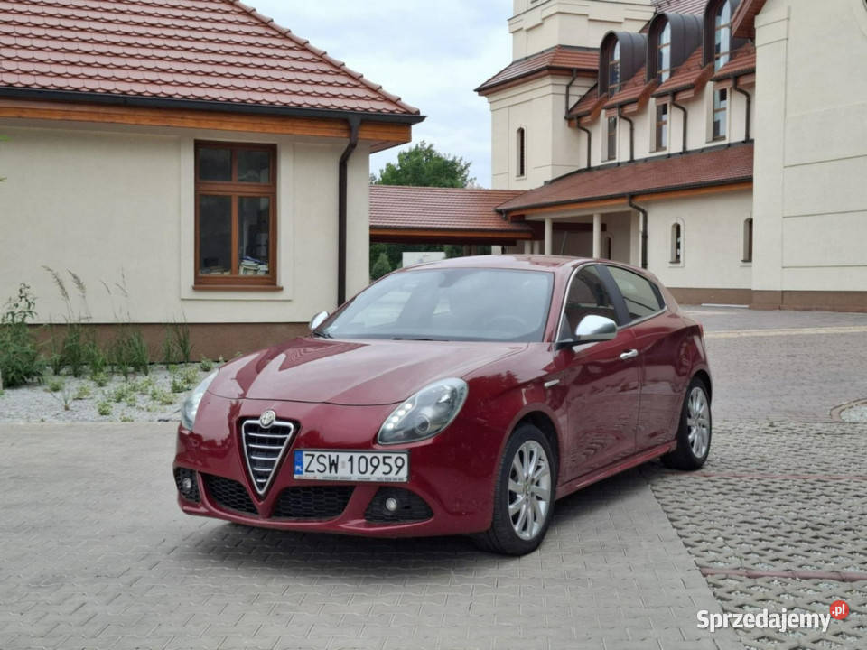 Alfa Romeo Giulietta Salon Polska 1 właściciel bordowy Poznań