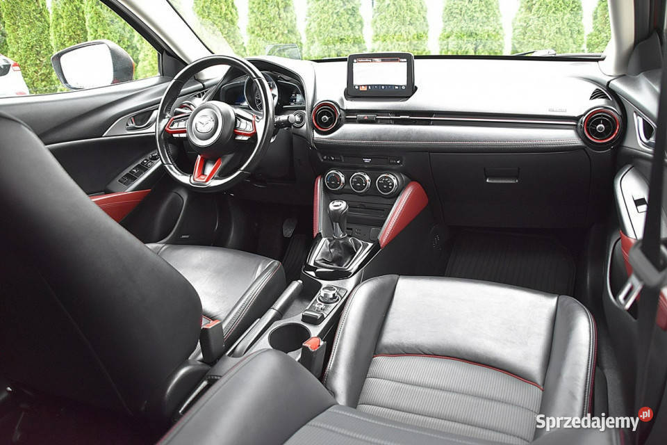Mazda CX3 20 120 Półskóra Hud Navi Kamera Ful Nowe Kucice