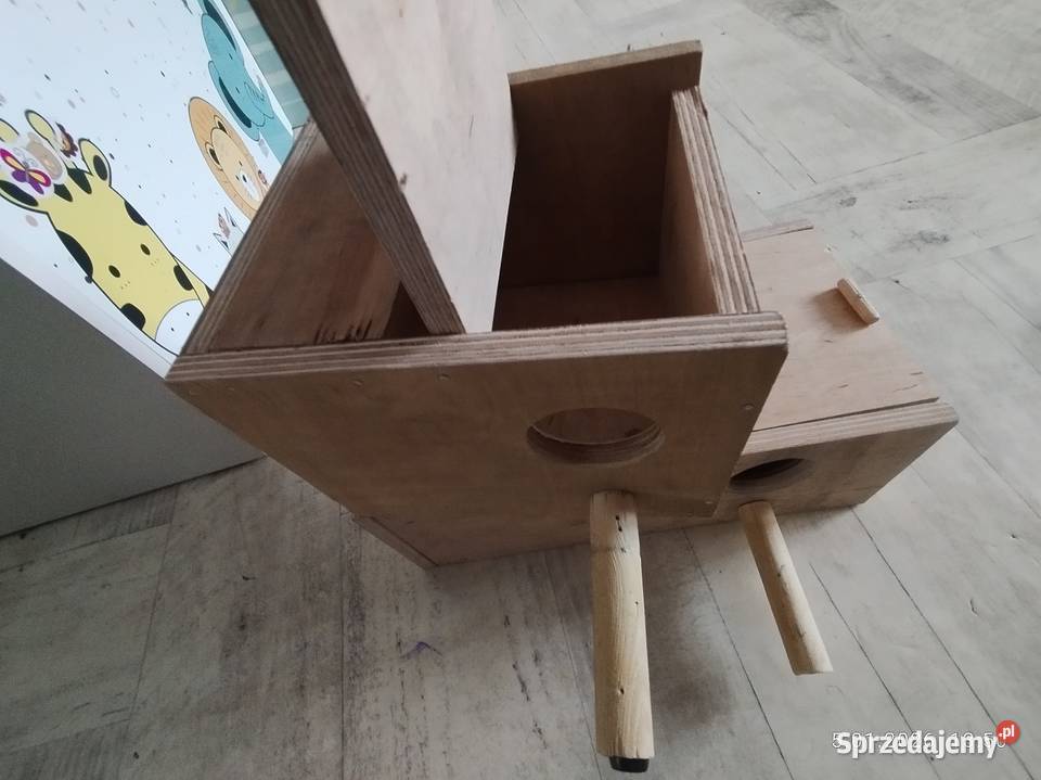 Budka legowa papug mała Zwierzęta Szubin