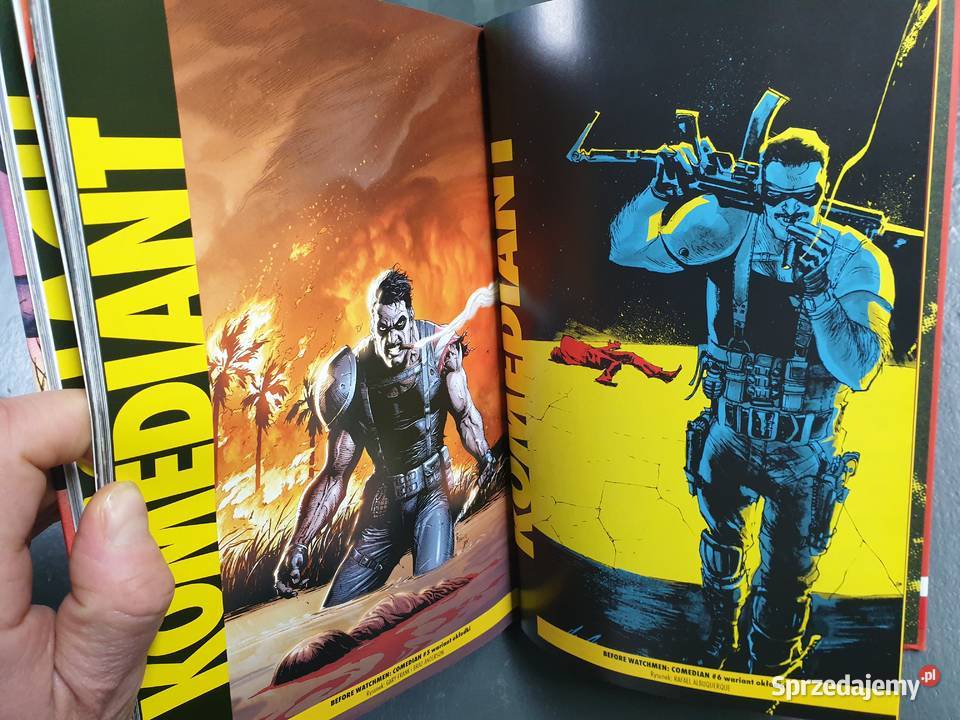 Strażnicy Początek Komediant Rorschach DC Egmont pomorskie Gdynia sprzedam