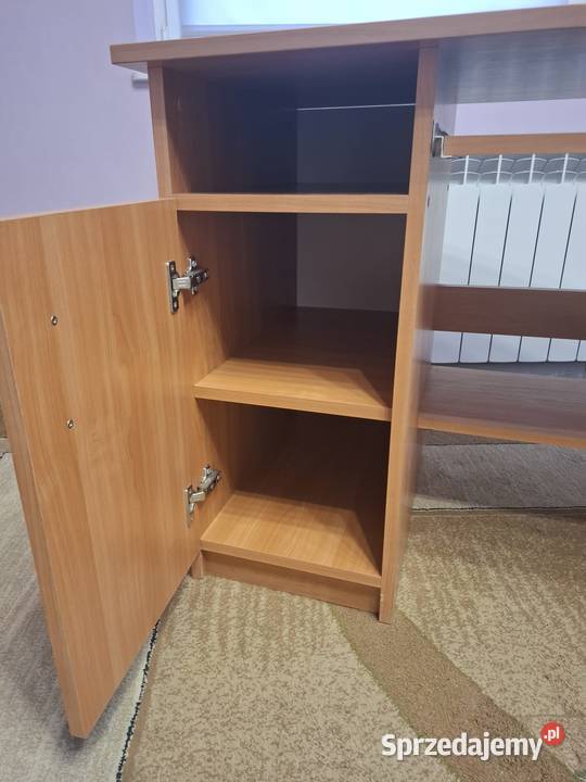 Biurko szkolne komputerowe kolor buk 135 x 60 x Rudniki