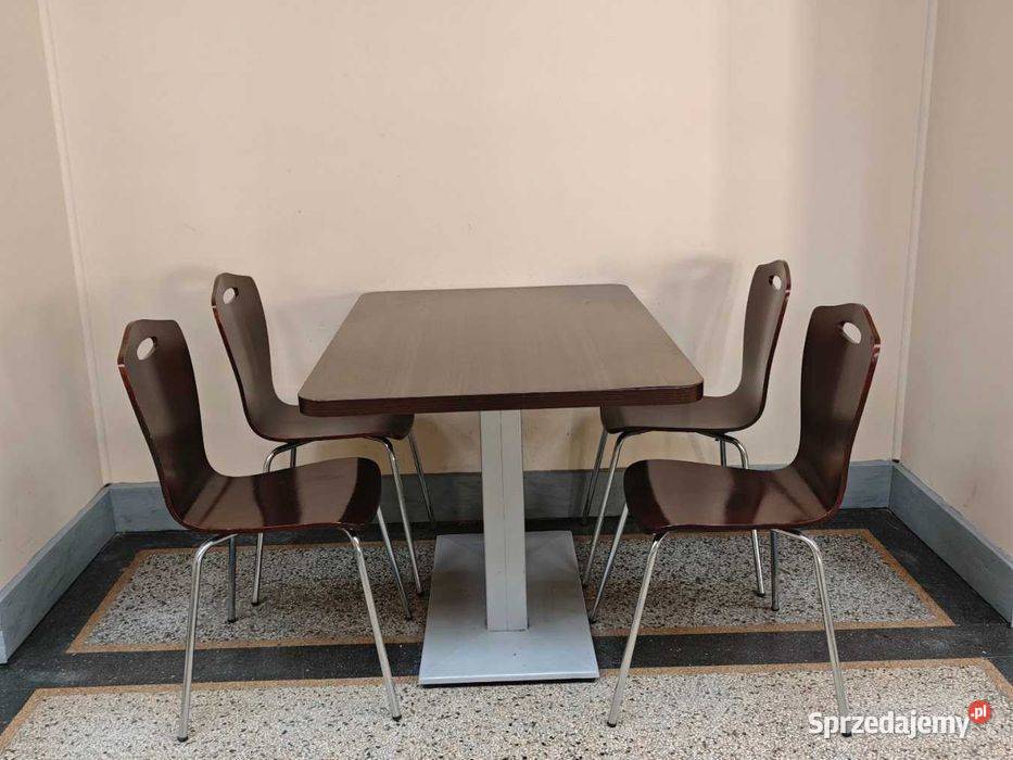 Stoły i krzesła restauracyjne zestaw stół 4 śląskie Góra