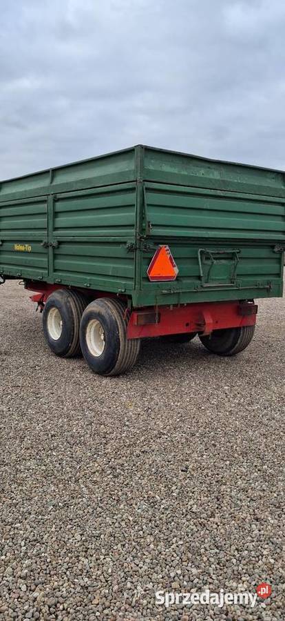 Przyczepa wywrotka tandem skorupa nieuszkodzony Kępno