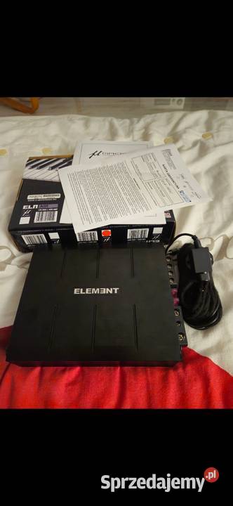 Wzmacniacz Element Dimension Ela Metal 2x600w mazowieckie Glinojeck