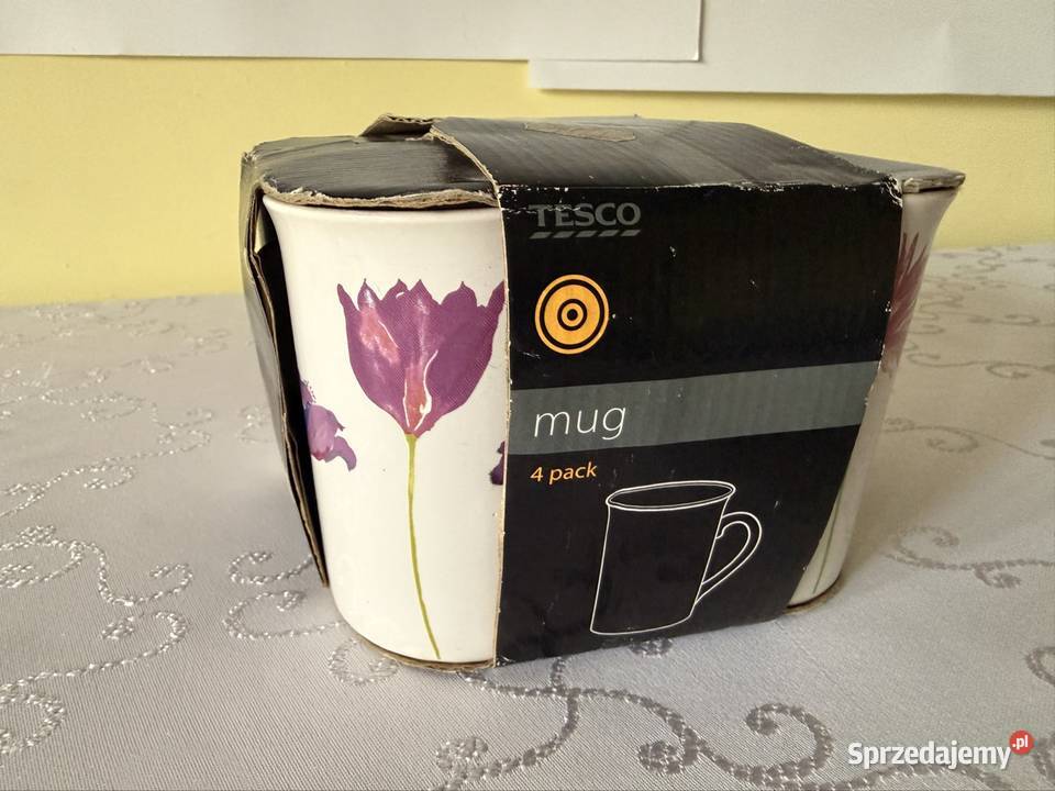 Zestaw 4 kubków ceramicznych Tesco 300 ml Czerwionka-Leszczyny