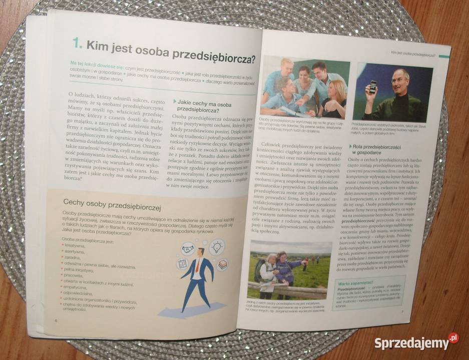 Podręcznik Krok w przedsiębiorczość kl 2 i 3 tradycyjny podręcznik wielkopolskie Rawicz sprzedam