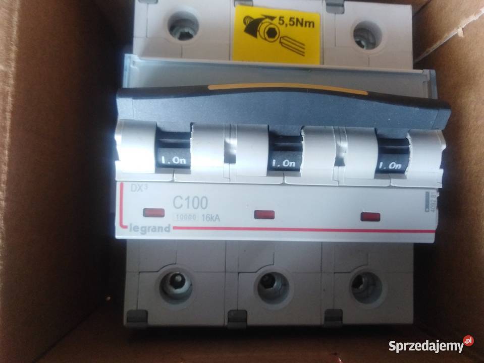 Wyłącznik nadprądowy 3P C 100A 1016kA AC S313 Piekoszów