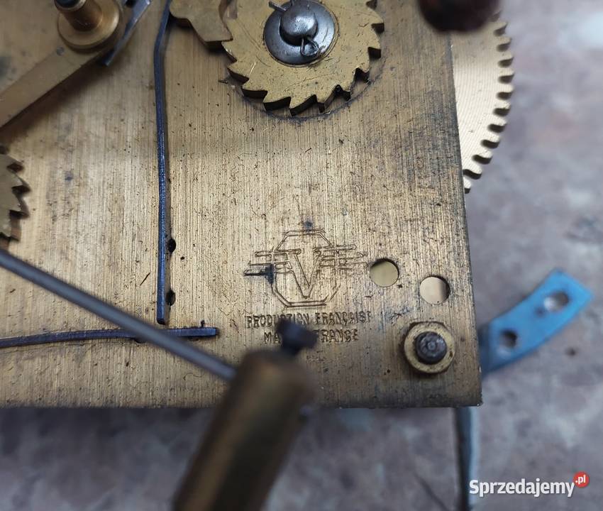 M017 Mechanizm zegara Vedette balans kwadransowy Tczew