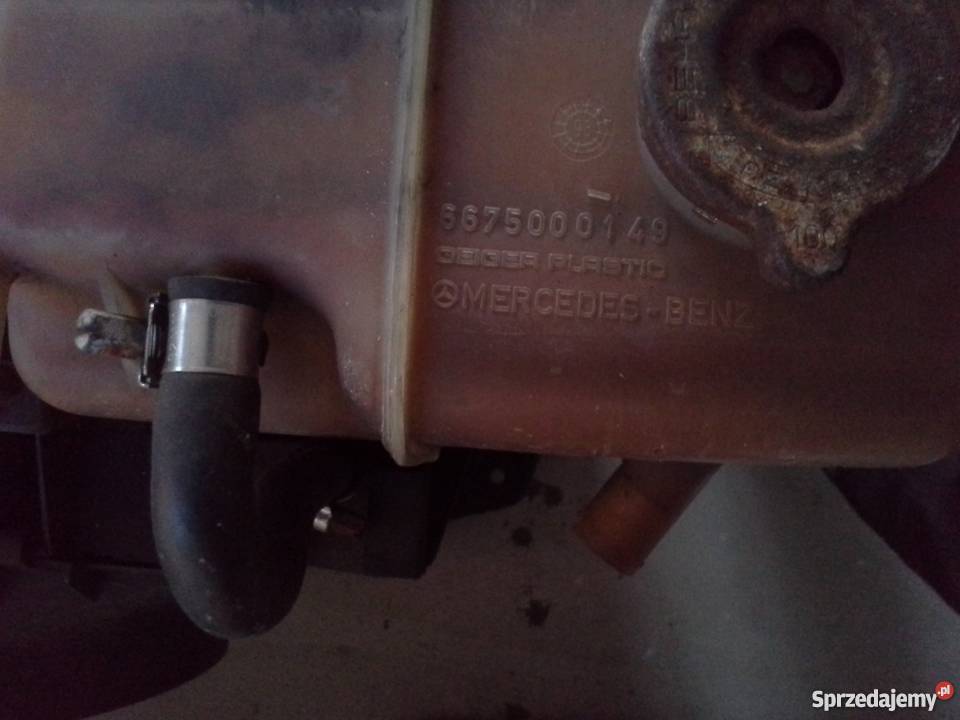 Mercedes 609 709 chłodnica wody zbiornik tunel śląskie Częstochowa