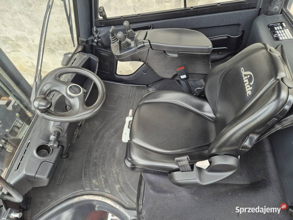 Linde H50 TRIPLEX 7700mtg kabina przesuw niski Wózki widłowe Rybnik