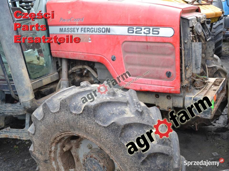 Massey Ferguson 6235 części skrzynia biegów oś dolnośląskie Byków